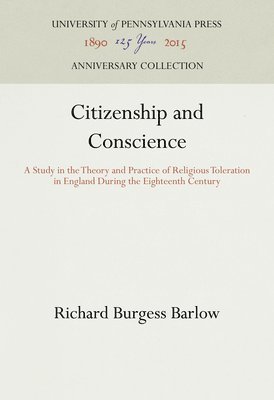 bokomslag Citizenship and Conscience