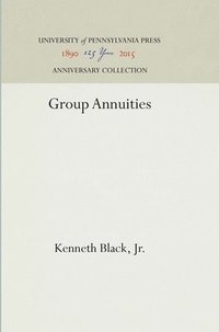 bokomslag Group Annuities