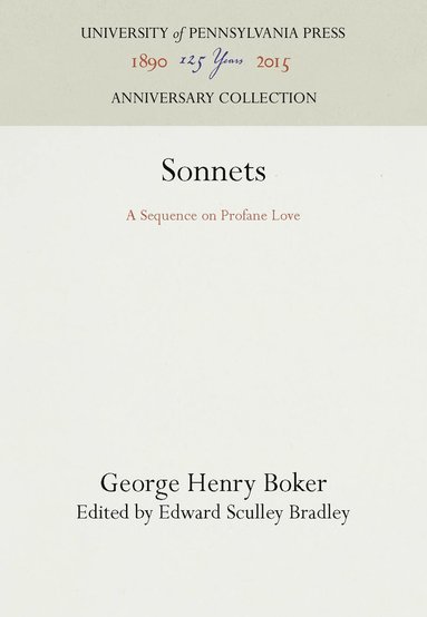 bokomslag Sonnets