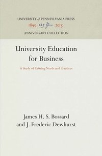 bokomslag University Education for Business