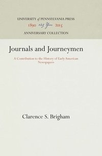 bokomslag Journals and Journeymen