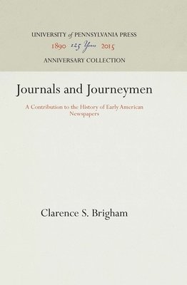 bokomslag Journals and Journeymen