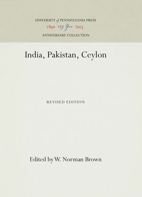 bokomslag India, Pakistan, Ceylon