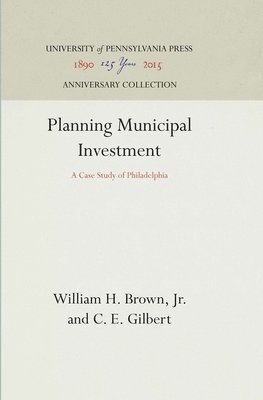bokomslag Planning Municipal Investment