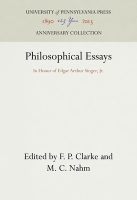 bokomslag Philosophical Essays