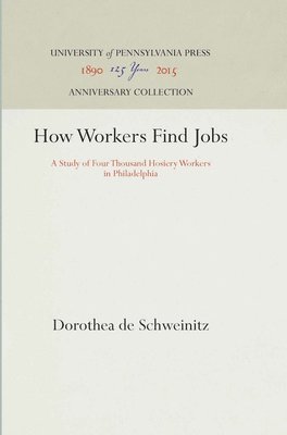 bokomslag How Workers Find Jobs