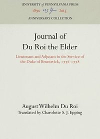 bokomslag Journal of Du Roi the Elder