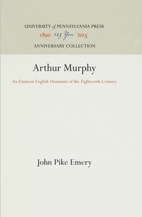 bokomslag Arthur Murphy