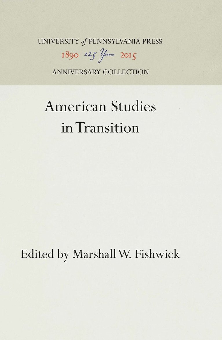 American Studies in Transition 1