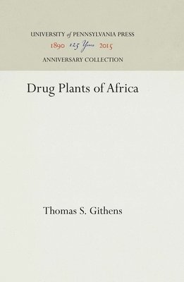 Drug Plants of Africa 1