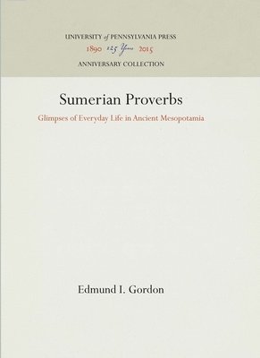 bokomslag Sumerian Proverbs