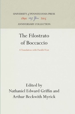 The Filostrato of Boccaccio 1