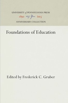 bokomslag Foundations of Education