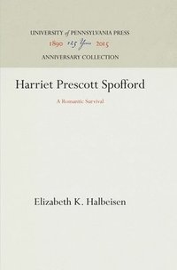 bokomslag Harriet Prescott Spofford
