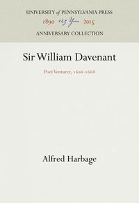 bokomslag Sir William Davenant