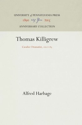 bokomslag Thomas Killigrew
