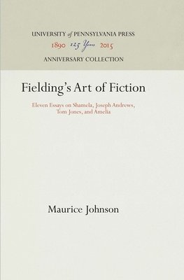 bokomslag Fielding's Art of Fiction