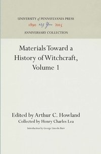 bokomslag Materials Toward a History of Witchcraft, Volume 1