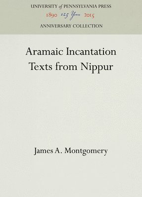 Aramaic Incantation Texts from Nippur 1