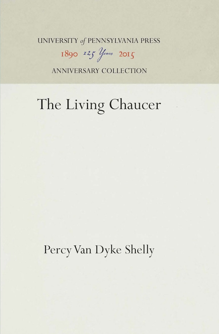 Living Chaucer