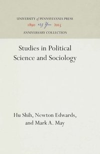 bokomslag Studies in Political Science and Sociology