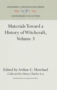 bokomslag Materials Toward a History of Witchcraft, Volume 3