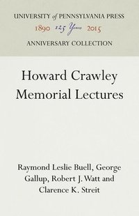 bokomslag Howard Crawley Memorial Lectures