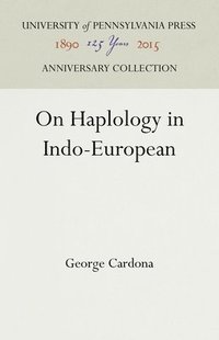 bokomslag On Haplology in Indo-European