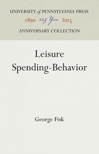 bokomslag Leisure Spending-Behavior