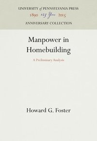 bokomslag Manpower in Homebuilding
