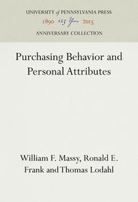 bokomslag Purchasing Behavior and Personal Attributes