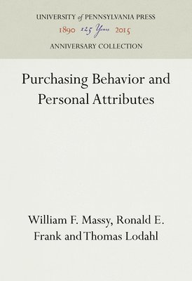 bokomslag Purchasing Behavior and Personal Attributes