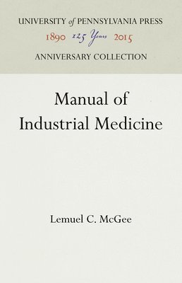 bokomslag Manual of Industrial Medicine