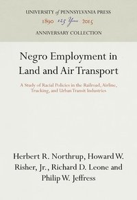 bokomslag Negro Employment in Land and Air Transport