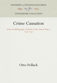 bokomslag Crime Causation