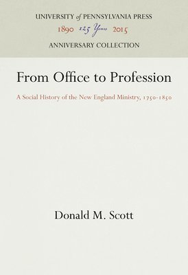 bokomslag From Office to Profession