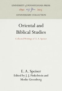 bokomslag Oriental and Biblical Studies