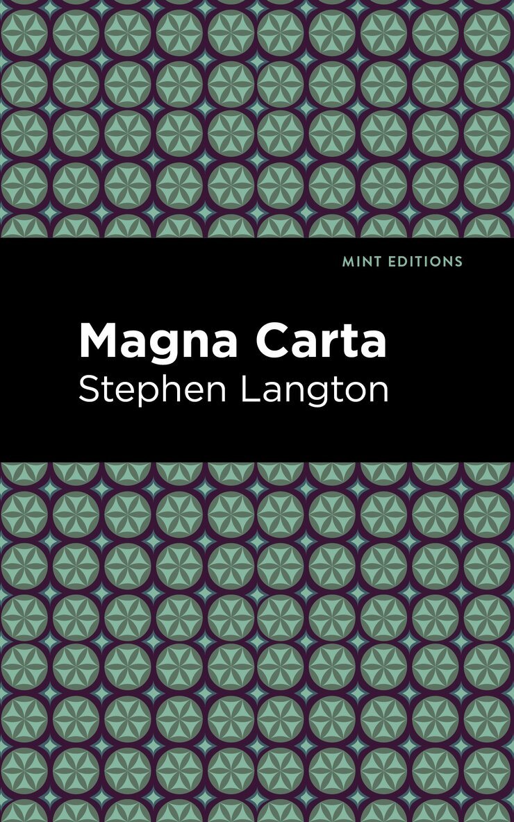 Stephen Langton - Magna Carta, Häftad