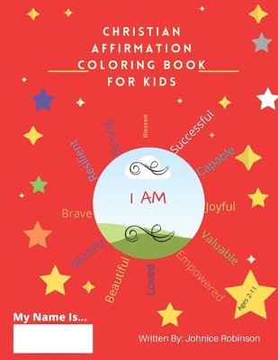 bokomslag Christian Affirmation Coloring Books for Kids