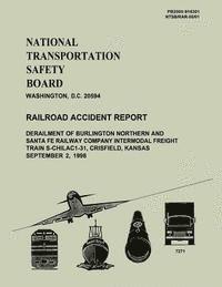 bokomslag Railroad Accident Report: Derailment of Burlington Northern and Santa Fe Railway Company Intermodal Freight Train S-CHILAC1-31, Crisfield, Kansa