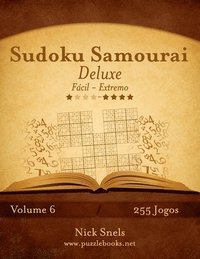 bokomslag Sudoku Samurai Deluxe - Fácil ao Extremo - Volume 6 - 255 Jogos