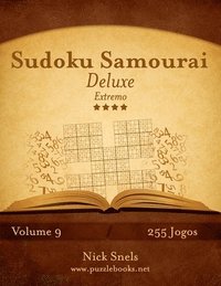 bokomslag Sudoku Samurai Deluxe - Extremo - Volume 9 - 255 Jogos
