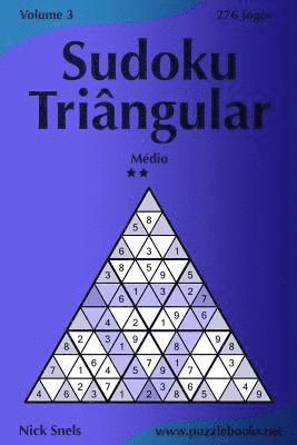 Sudoku Triângular - Médio - Volume 3 - 276 Jogos 1