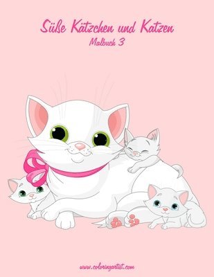 Susse Katzchen und Katzen Malbuch 3 1