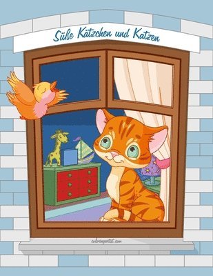Susse Katzchen und Katzen Malbuch 1, 2 & 3 1