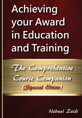 bokomslag Achieving your Award in Education and Training