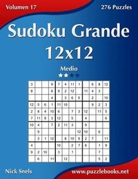bokomslag Sudoku Grande 12x12 - Medio - Volumen 17 - 276 Puzzles