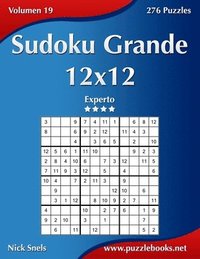 bokomslag Sudoku Grande 12x12 - Experto - Volumen 19 - 276 Puzzles