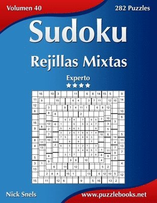 Sudoku Rejillas Mixtas - Experto - Volumen 40 - 282 Puzzles 1