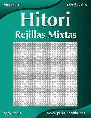 Hitori Rejillas Mixtas - Volumen 1 - 159 Puzzles 1